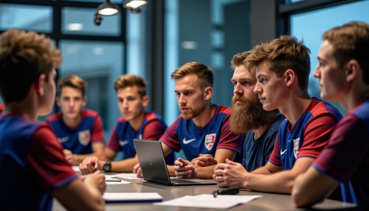Atelier média : découverte des techniques de communication par les jeunes espoirs du FC Metz