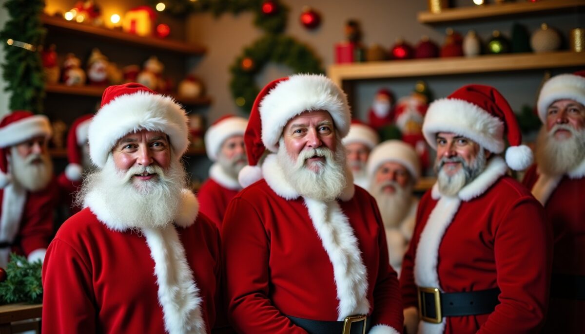 En Bretagne, une entreprise prépare les futurs Pères Noël authentiques pour pallier la pénurie
