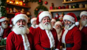 En Bretagne, une entreprise prépare les futurs Pères Noël authentiques pour pallier la pénurie